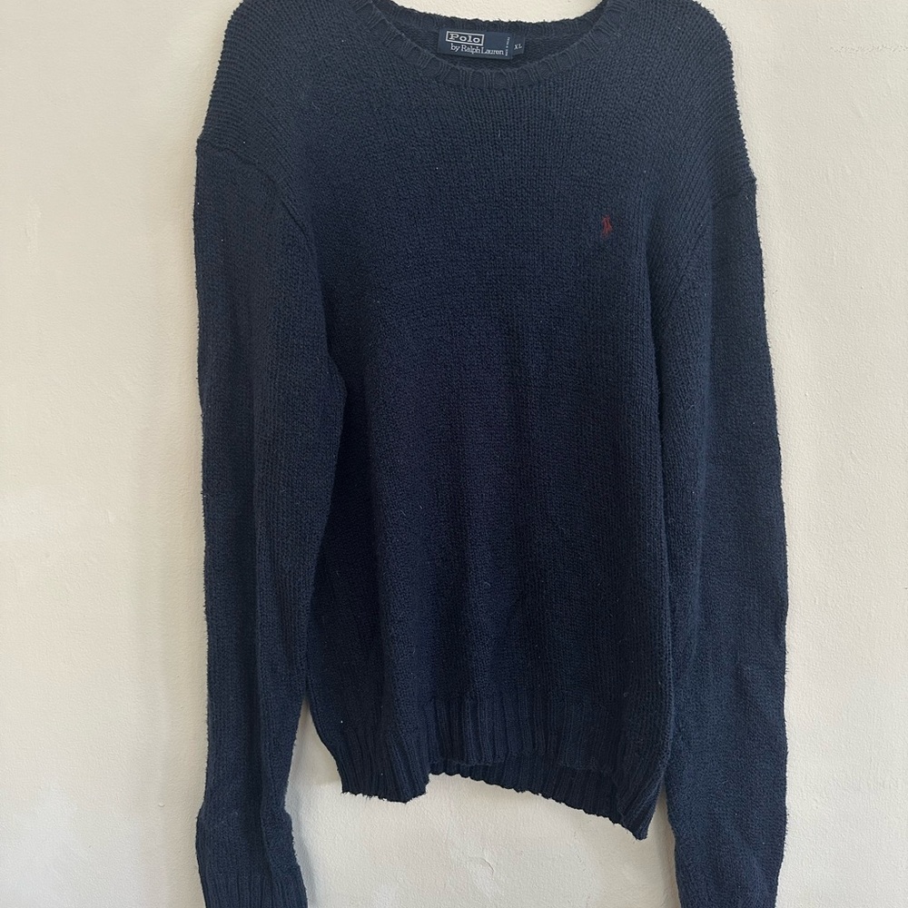 Ralph Lauren Blue Crewneck Sweater